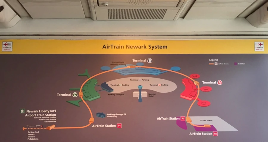 AirTrain 3 Newark Airport