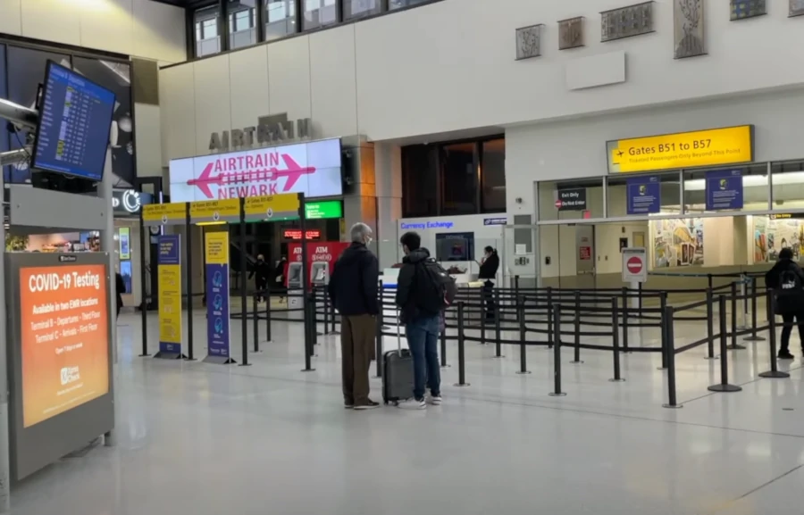 Terminal Inside 3 Newark Airport